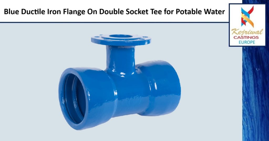 Blue Flange on Double Socket
