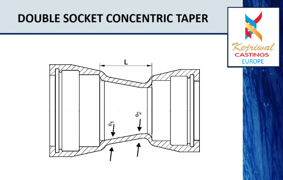 Double Socket Concentric Taper