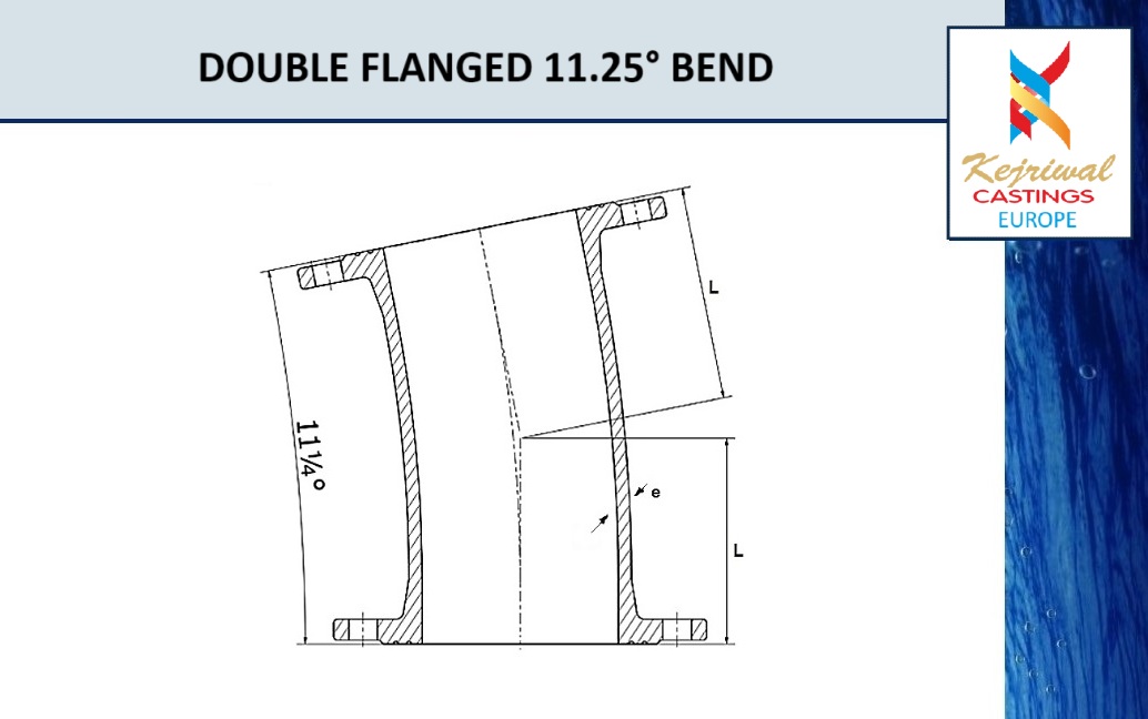 Double Flanged 11.25 Bend