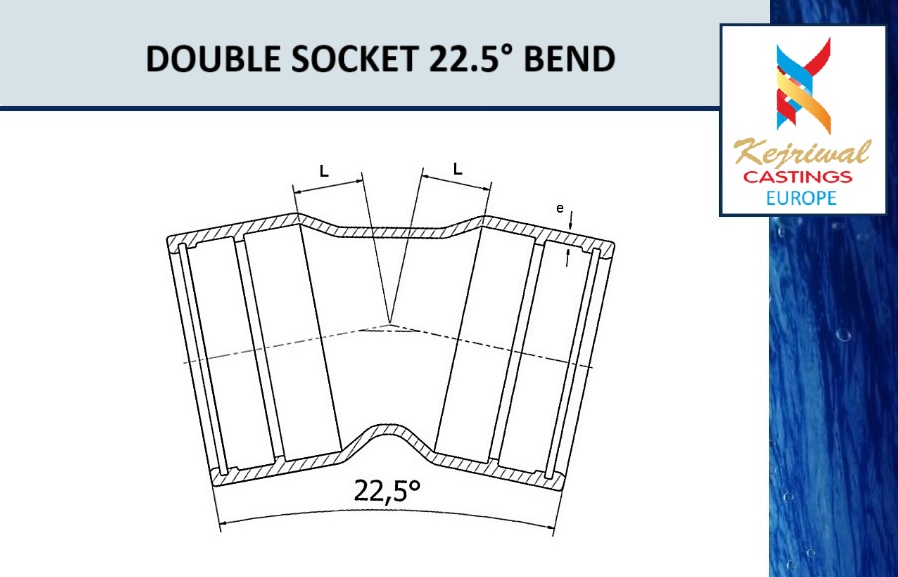 Double Socket 22.5 Bend