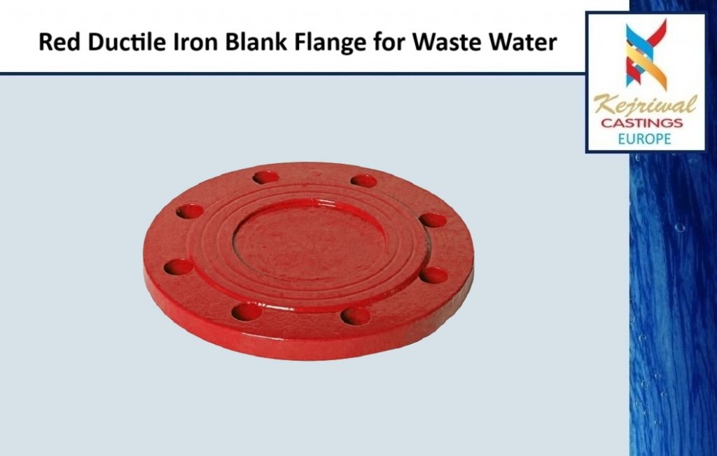 Red Blank Flange