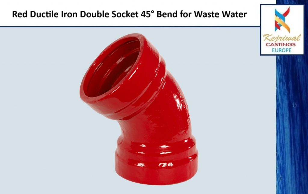 Double Socket 45 Bend