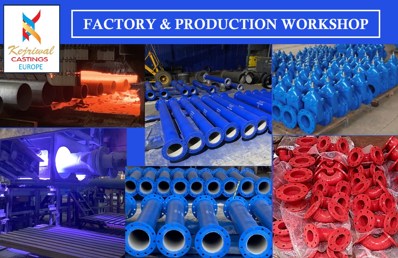 Factory and production workshop - Kejriwal Castings Europe