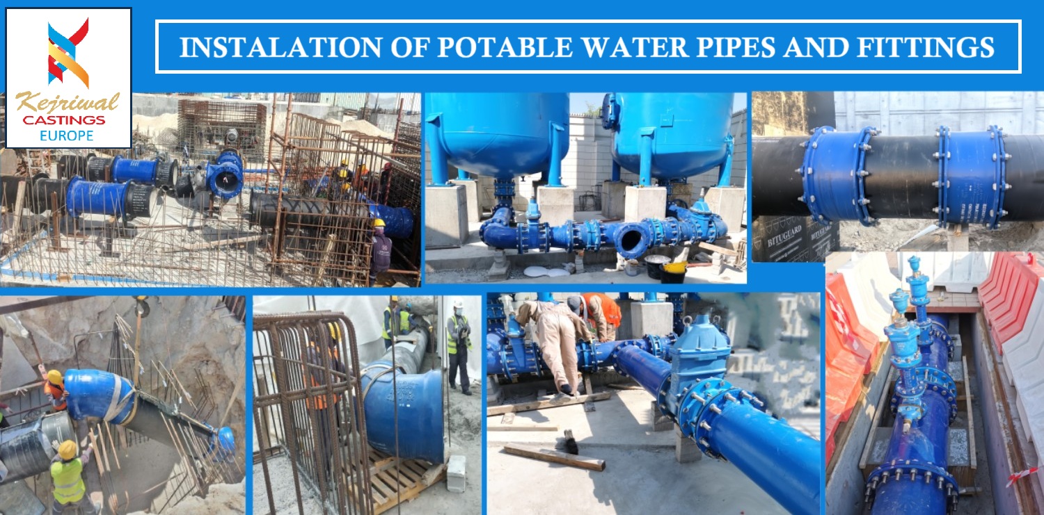 Instalation of Ductile Iron Fittings-Kejriwal Castings Europe