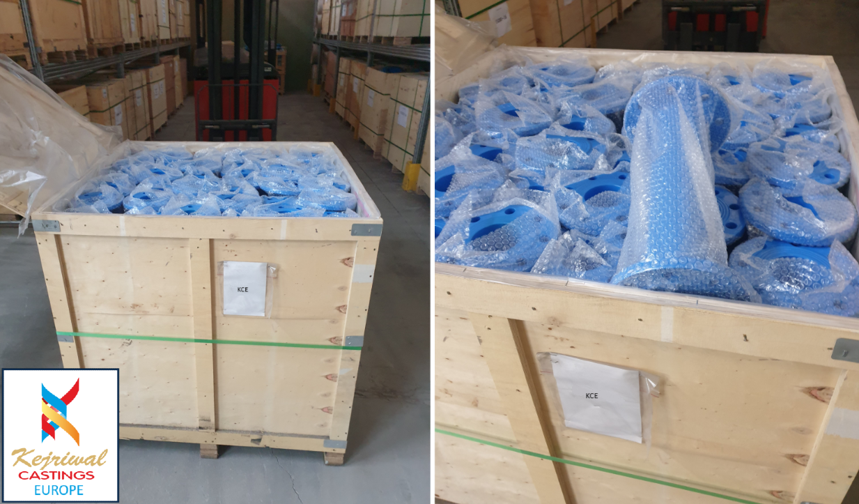 packaging of di fittings